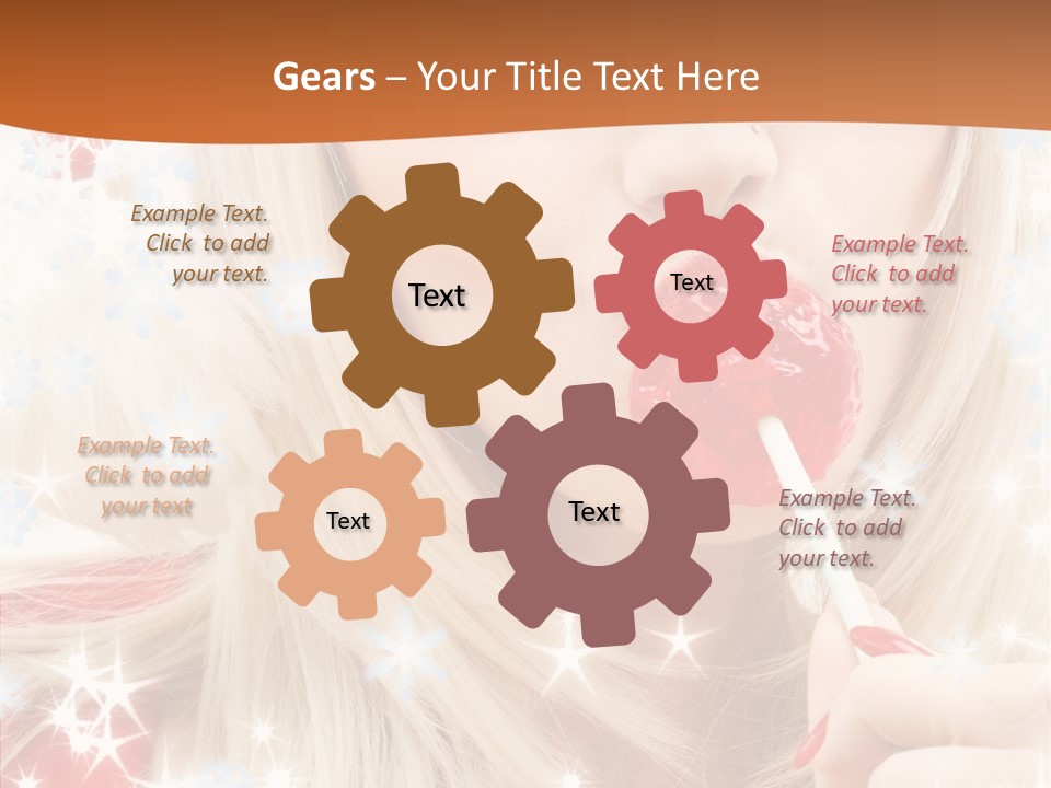 Christmas Tasty Seductive PowerPoint Template