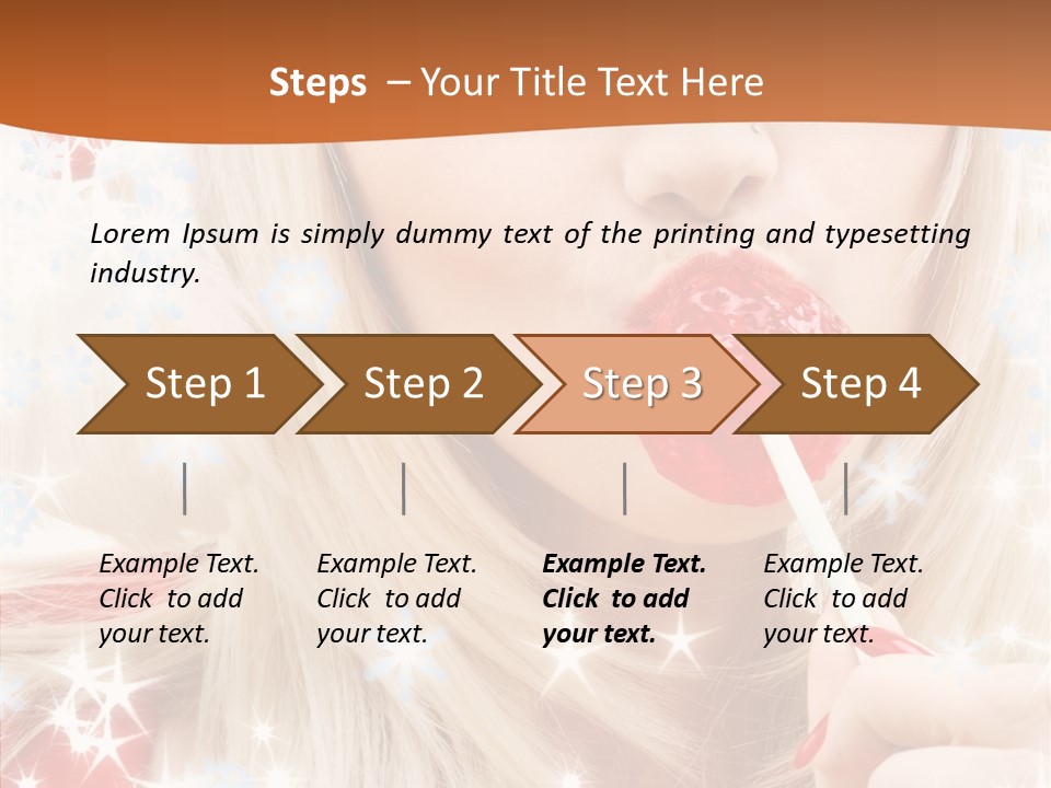 Christmas Tasty Seductive PowerPoint Template