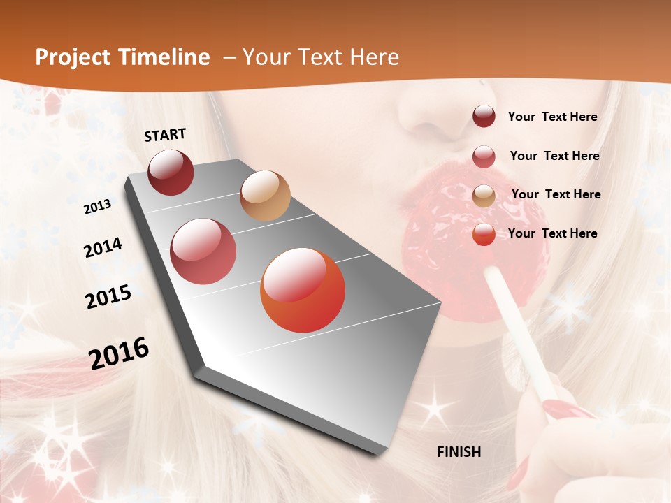 Christmas Tasty Seductive PowerPoint Template