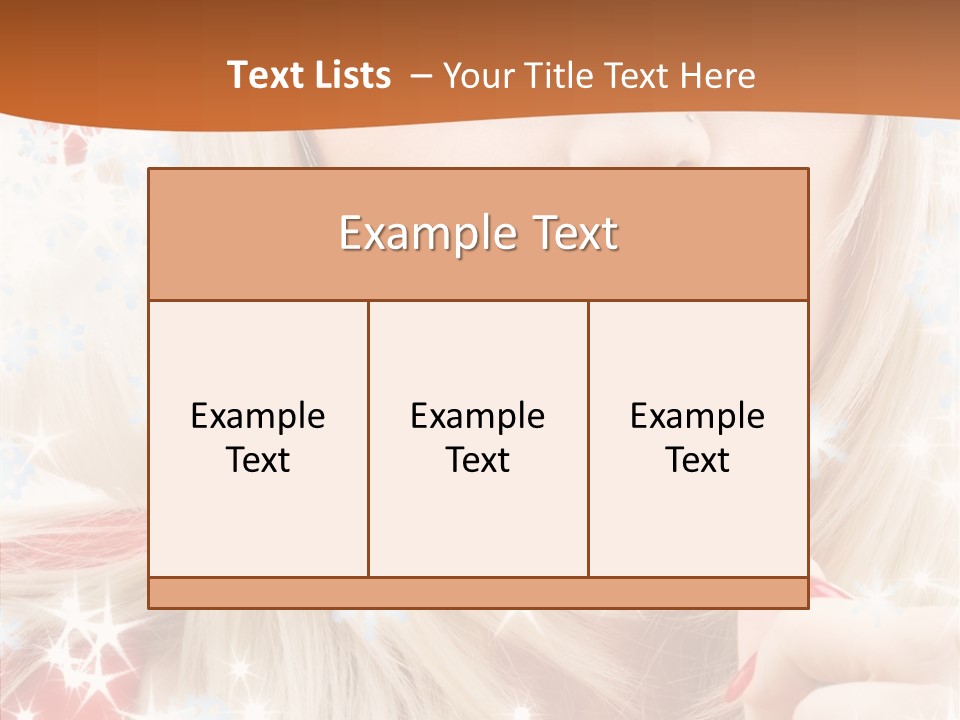 Christmas Tasty Seductive PowerPoint Template