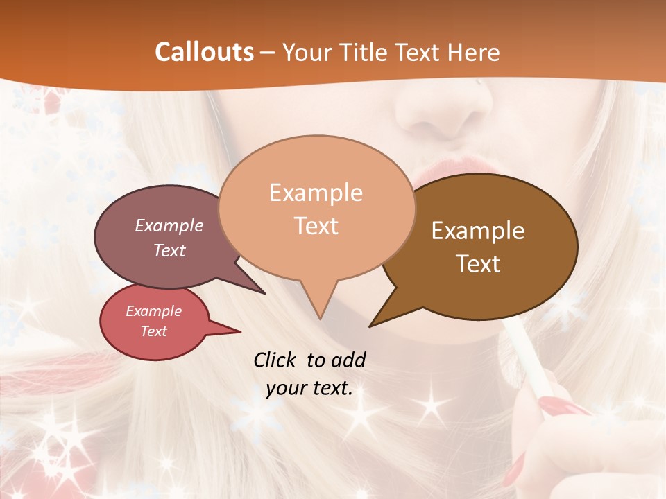 Christmas Tasty Seductive PowerPoint Template