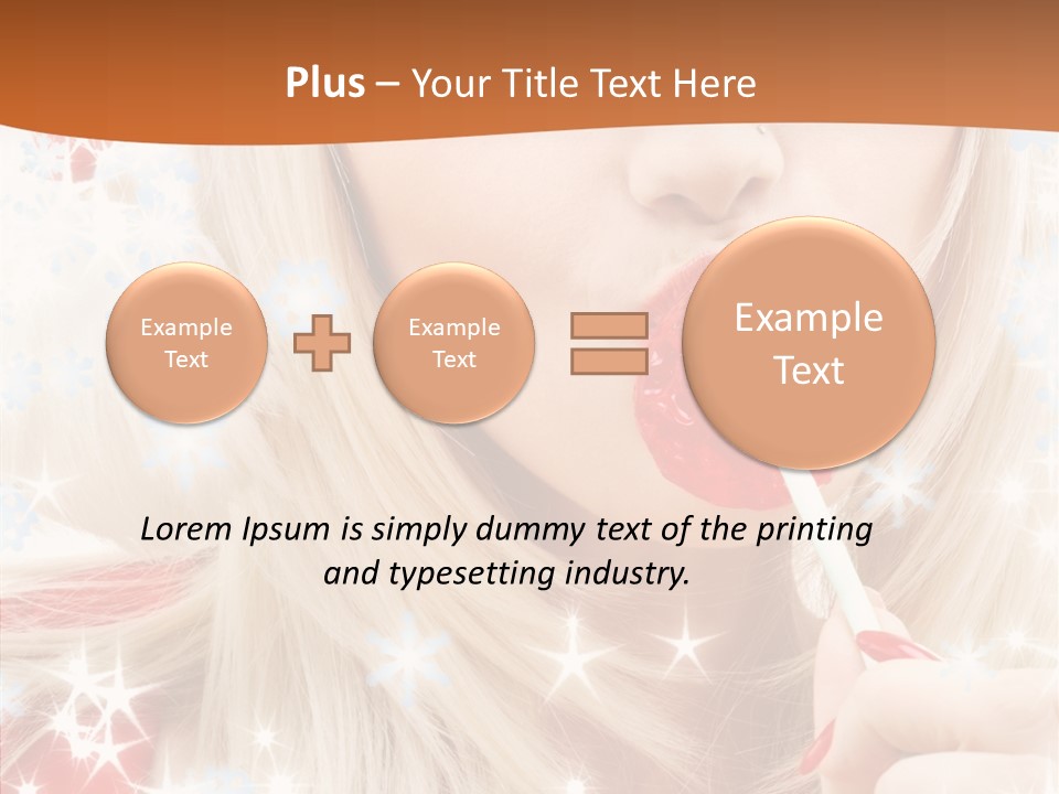 Christmas Tasty Seductive PowerPoint Template