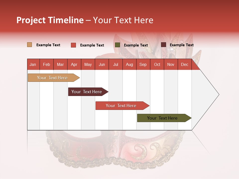 Face Closeup Golden PowerPoint Template
