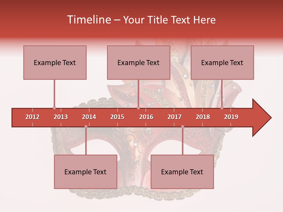 Face Closeup Golden PowerPoint Template