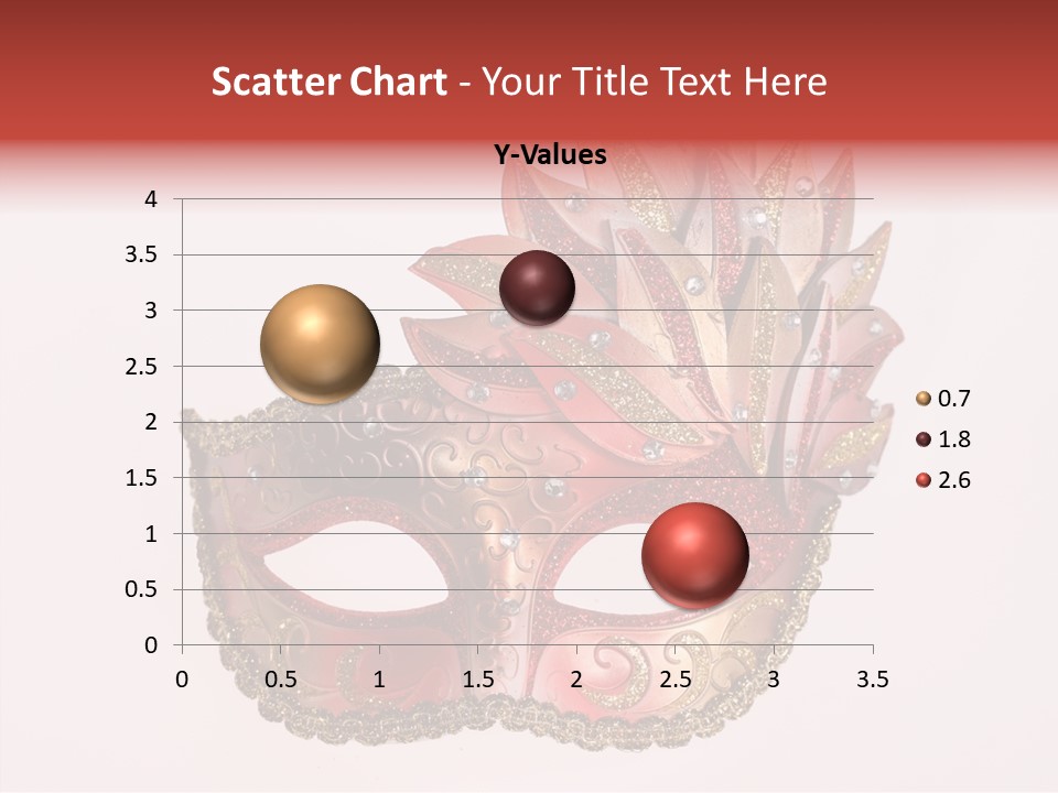 Face Closeup Golden PowerPoint Template