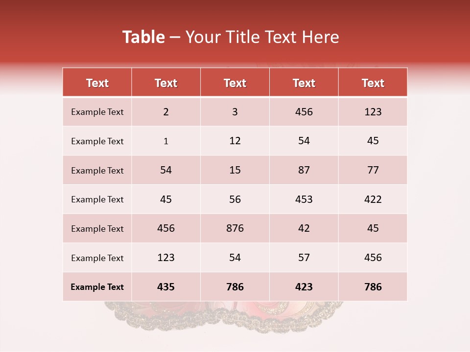 Face Closeup Golden PowerPoint Template