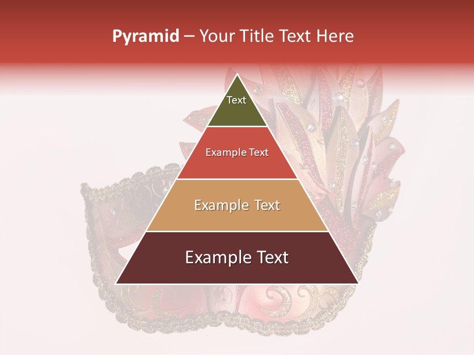 Face Closeup Golden PowerPoint Template