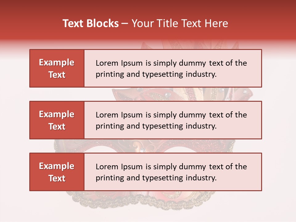 Face Closeup Golden PowerPoint Template