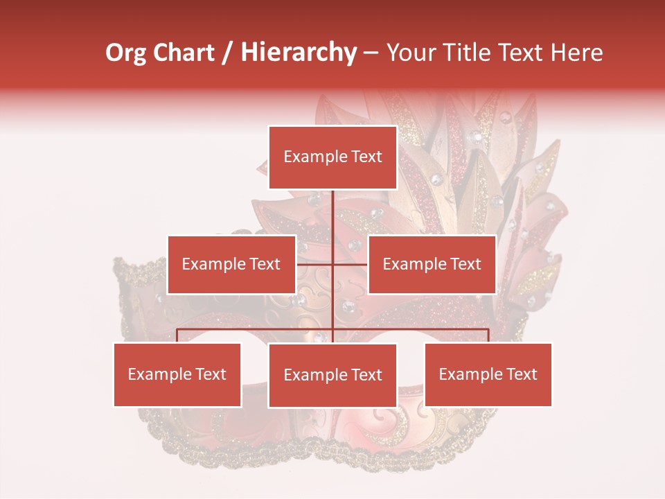 Face Closeup Golden PowerPoint Template