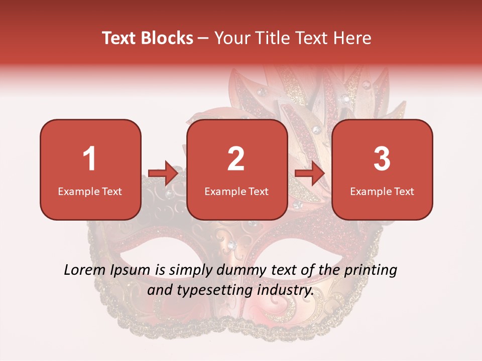 Face Closeup Golden PowerPoint Template