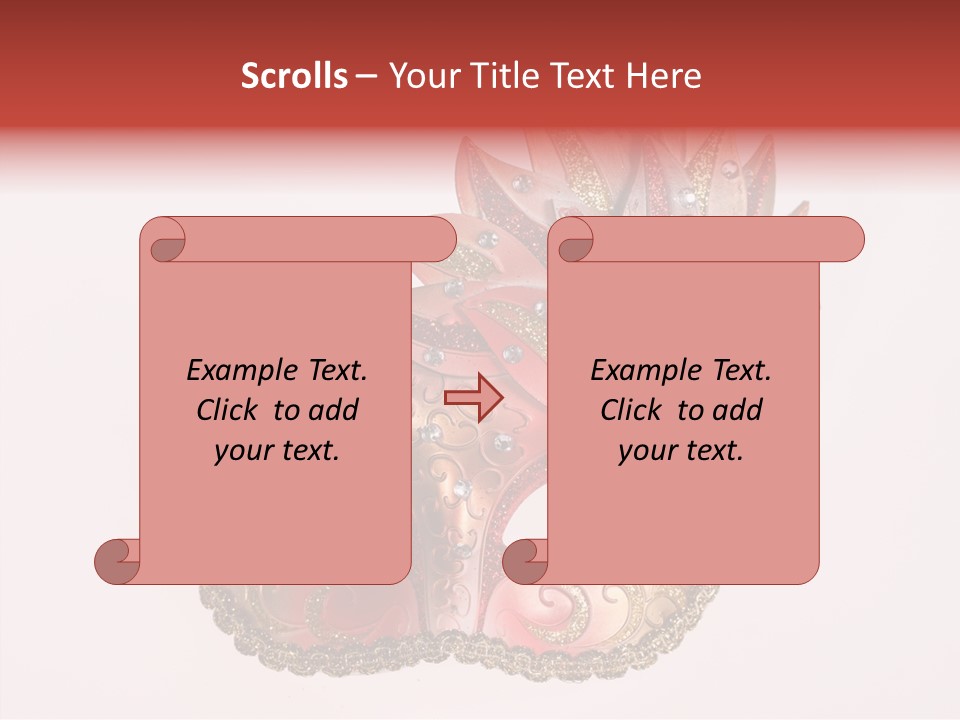 Face Closeup Golden PowerPoint Template