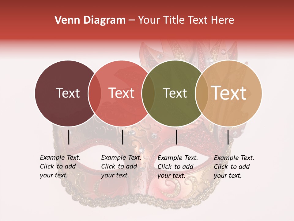 Face Closeup Golden PowerPoint Template