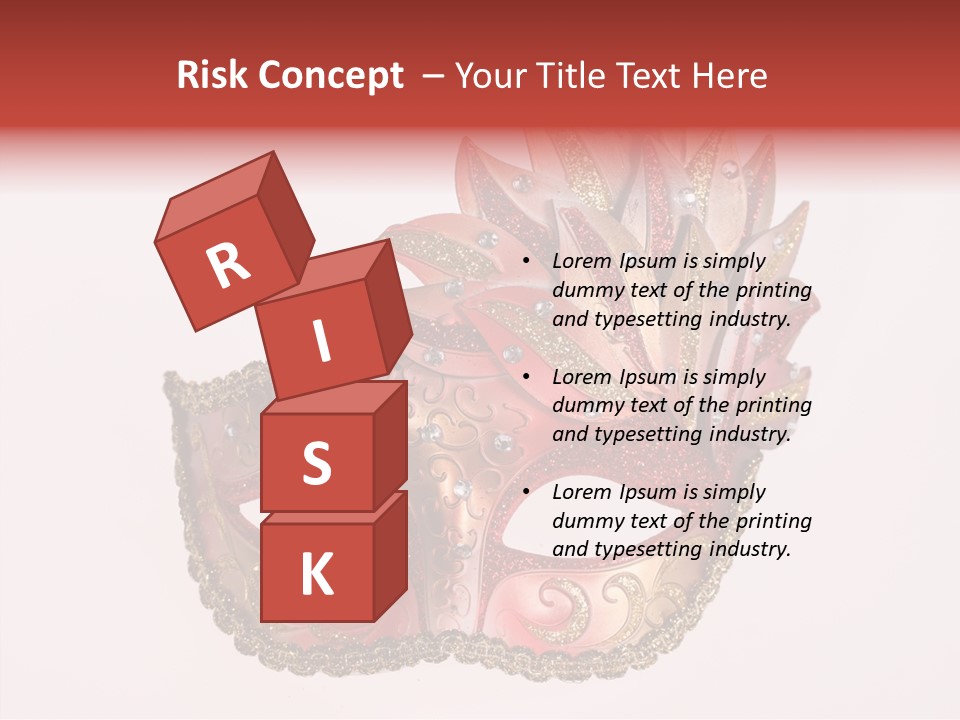 Face Closeup Golden PowerPoint Template