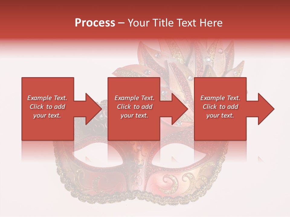 Face Closeup Golden PowerPoint Template