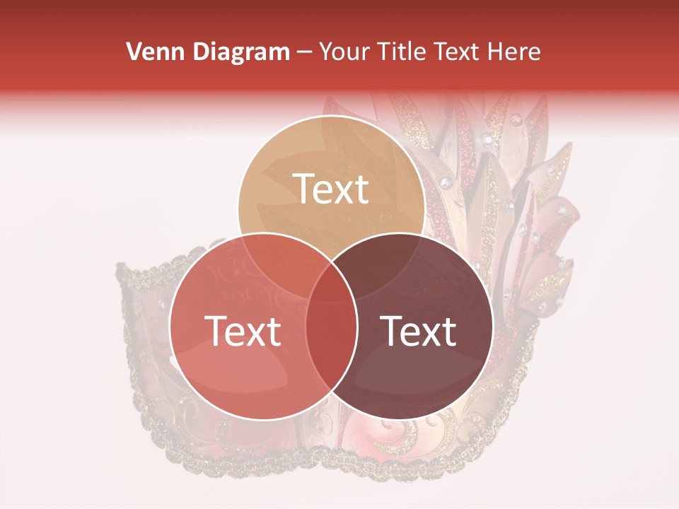 Face Closeup Golden PowerPoint Template