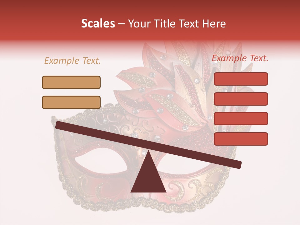 Face Closeup Golden PowerPoint Template