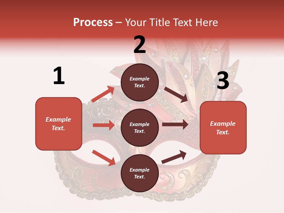 Face Closeup Golden PowerPoint Template