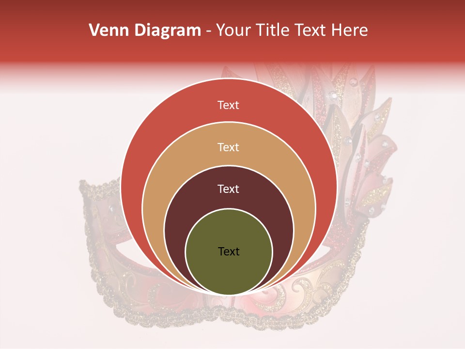 Face Closeup Golden PowerPoint Template