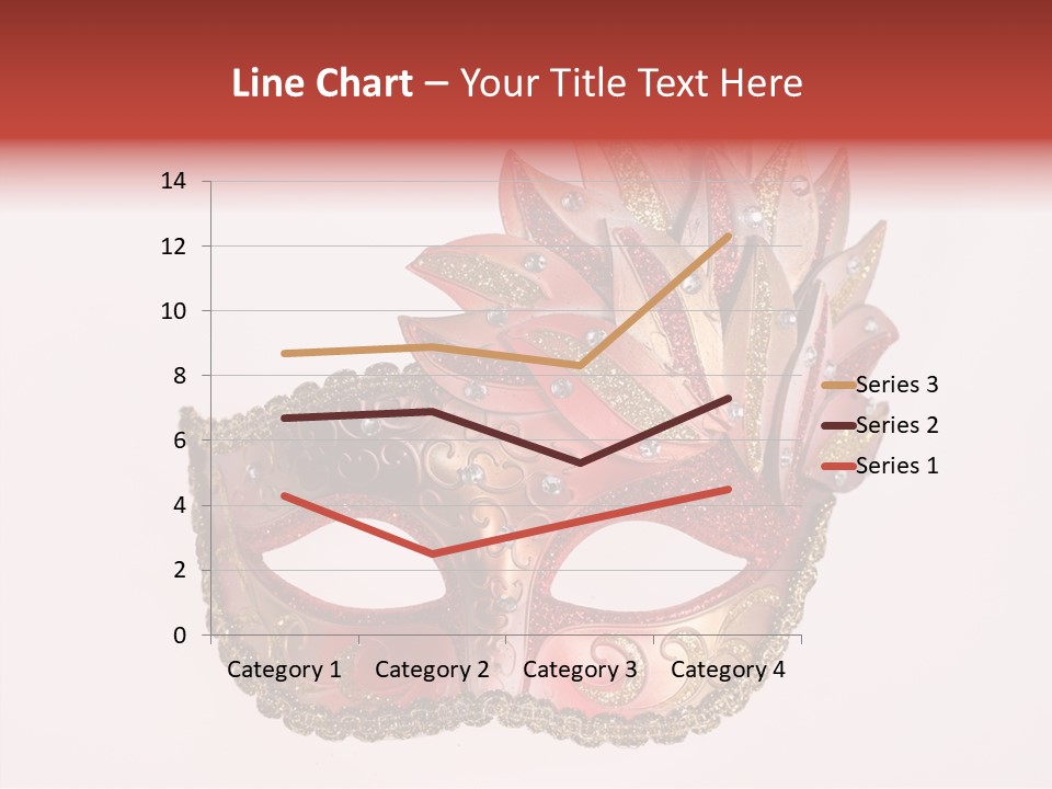 Face Closeup Golden PowerPoint Template