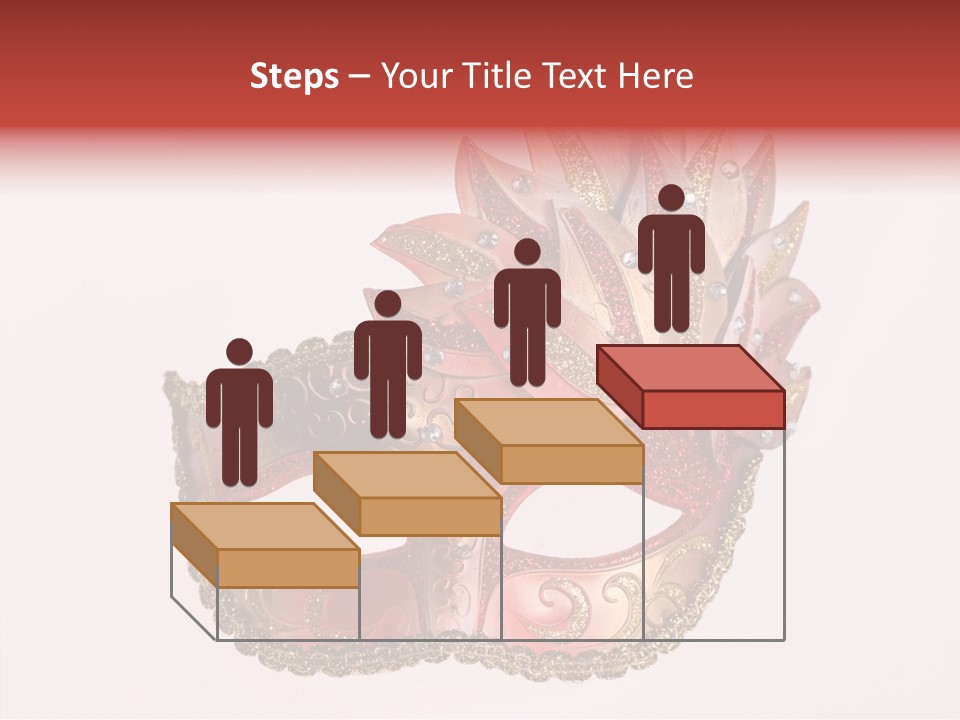 Face Closeup Golden PowerPoint Template