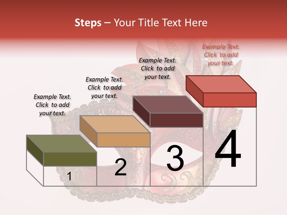 Face Closeup Golden PowerPoint Template