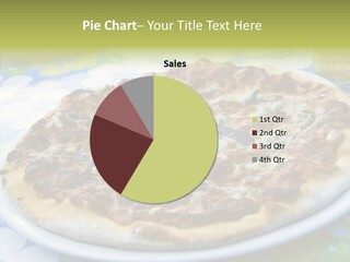 Slice Dish Cheese PowerPoint Template