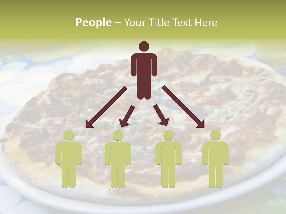 Slice Dish Cheese PowerPoint Template