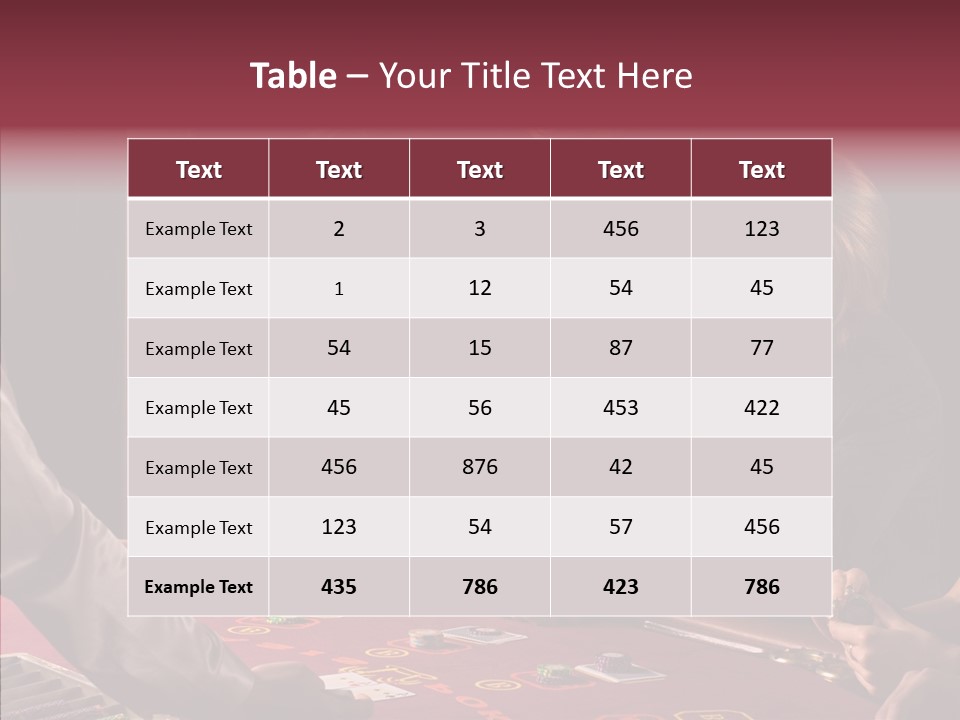 Couples Dealer Excited PowerPoint Template