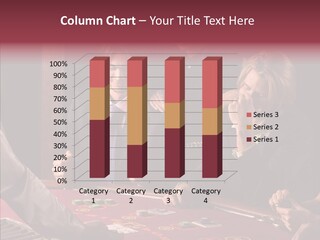 Couples Dealer Excited PowerPoint Template