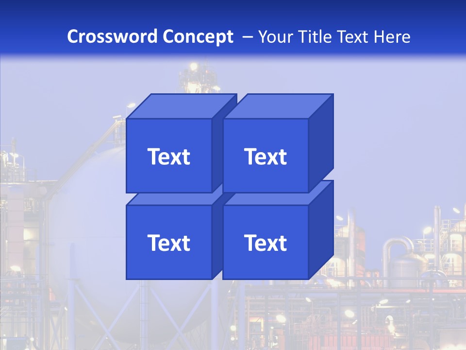 Flowing Factory Global PowerPoint Template