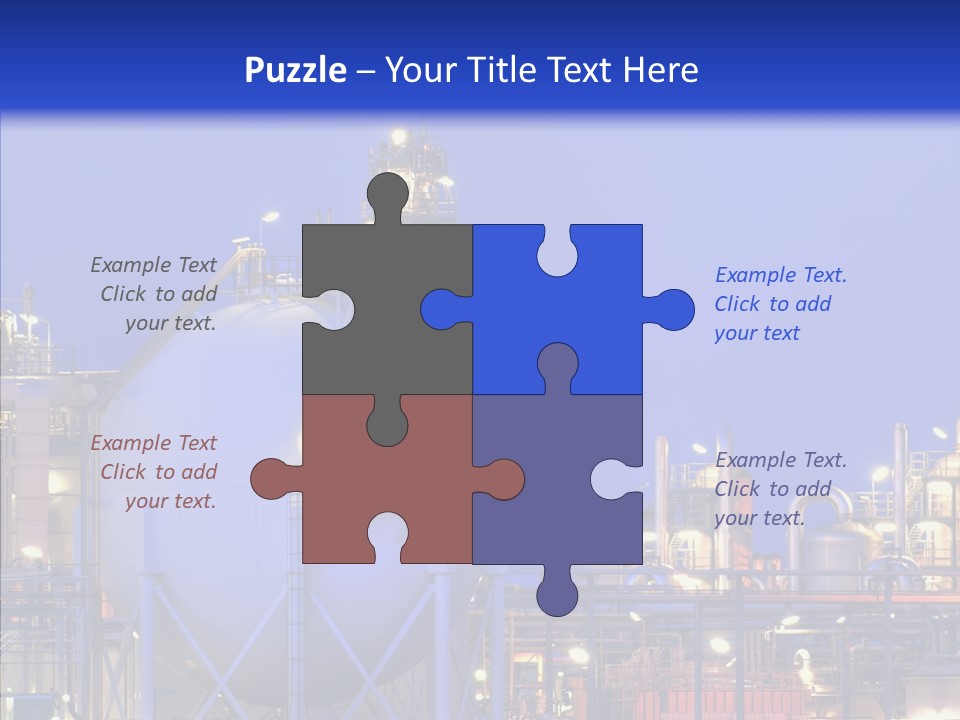 Flowing Factory Global PowerPoint Template