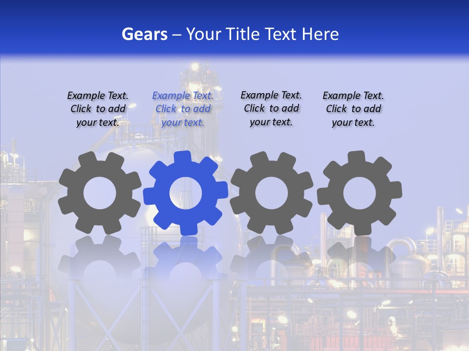 Flowing Factory Global PowerPoint Template