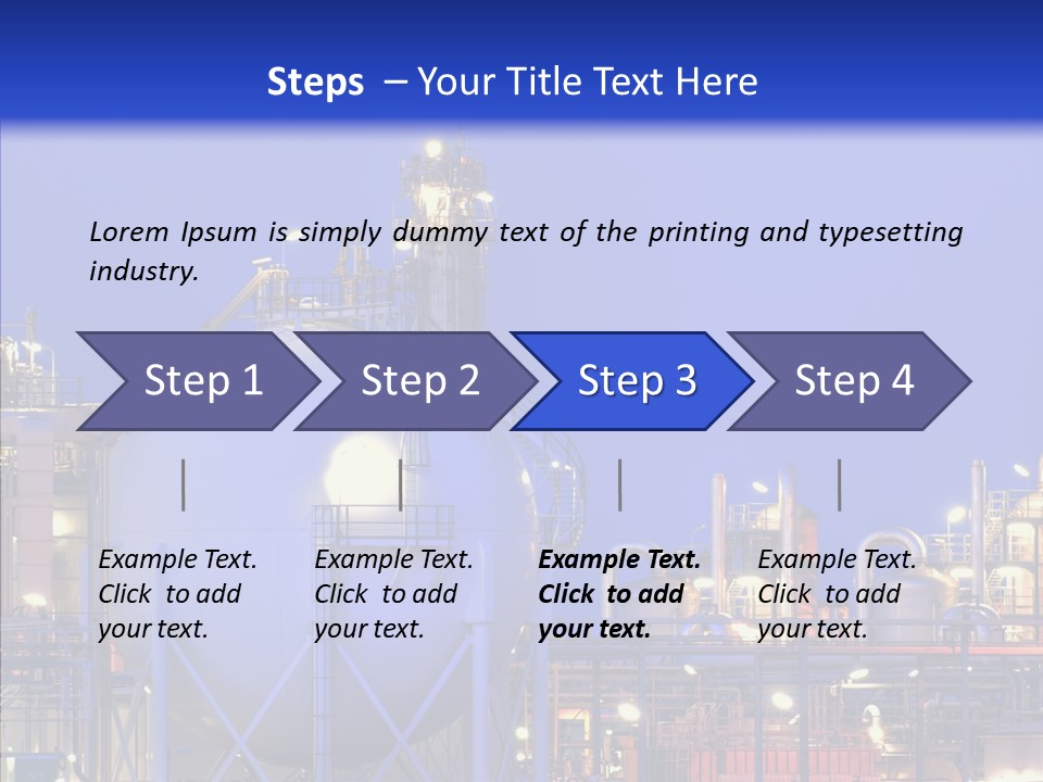 Flowing Factory Global PowerPoint Template