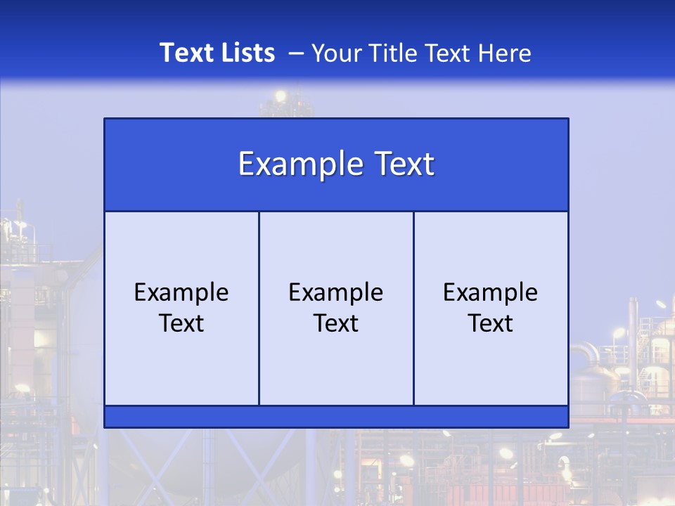 Flowing Factory Global PowerPoint Template