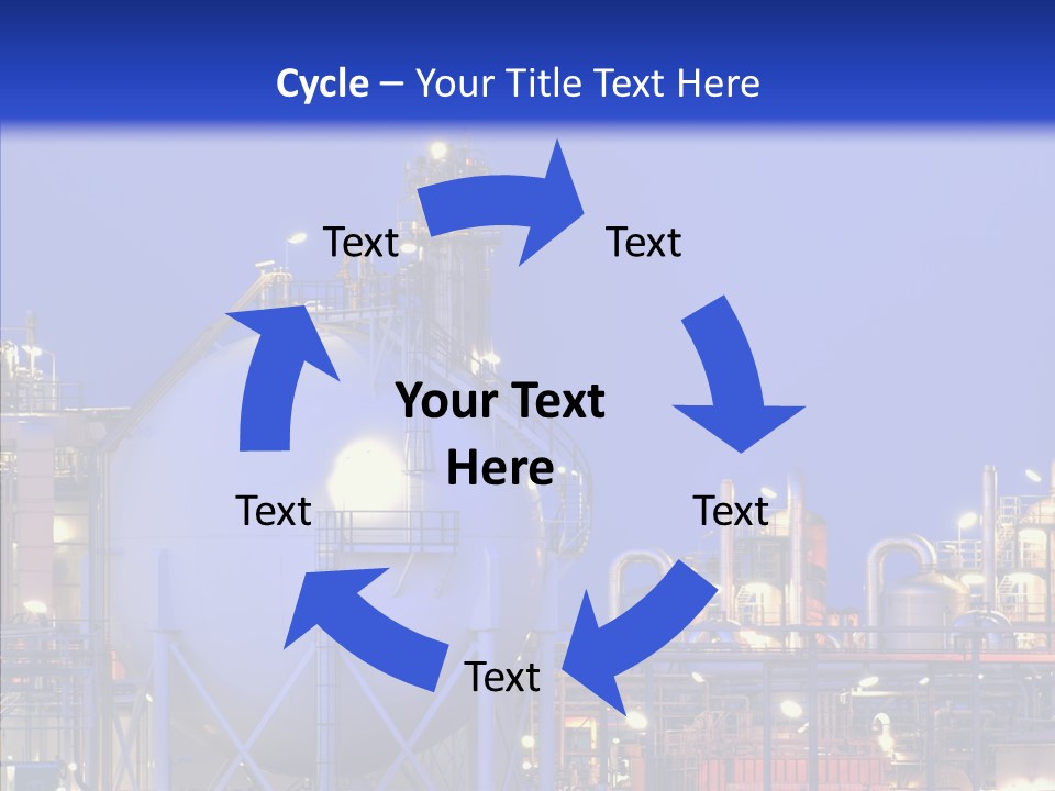 Flowing Factory Global PowerPoint Template
