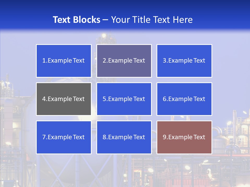 Flowing Factory Global PowerPoint Template