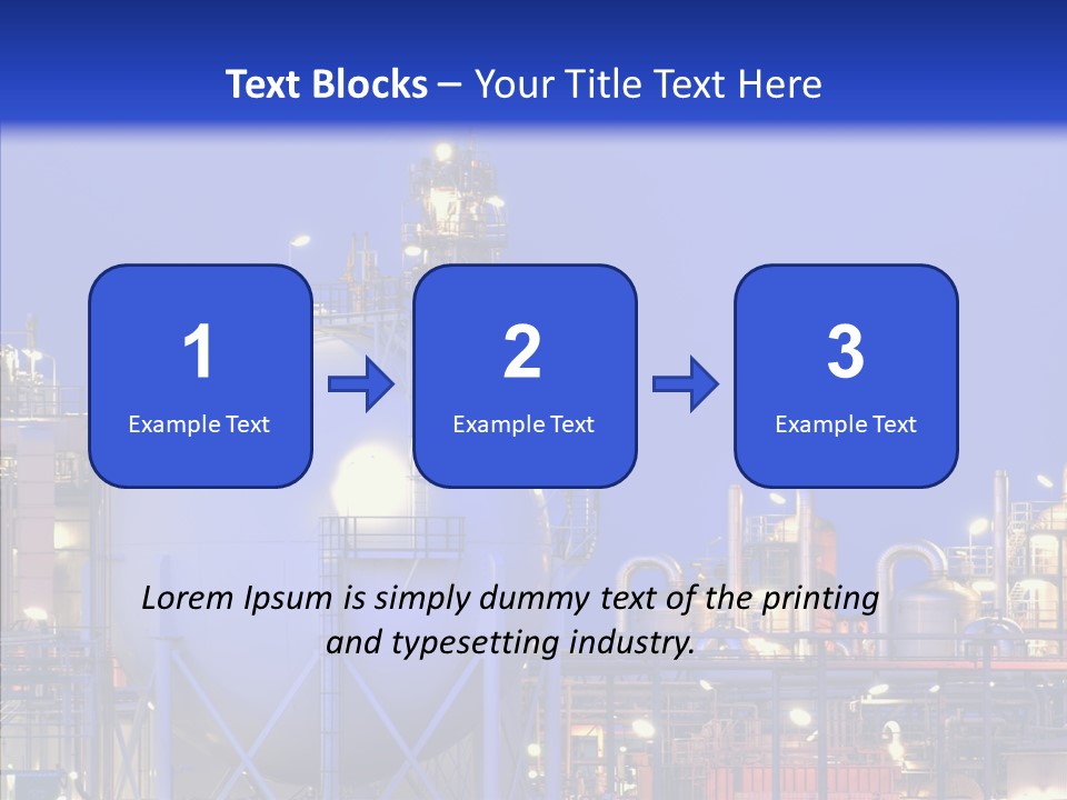 Flowing Factory Global PowerPoint Template