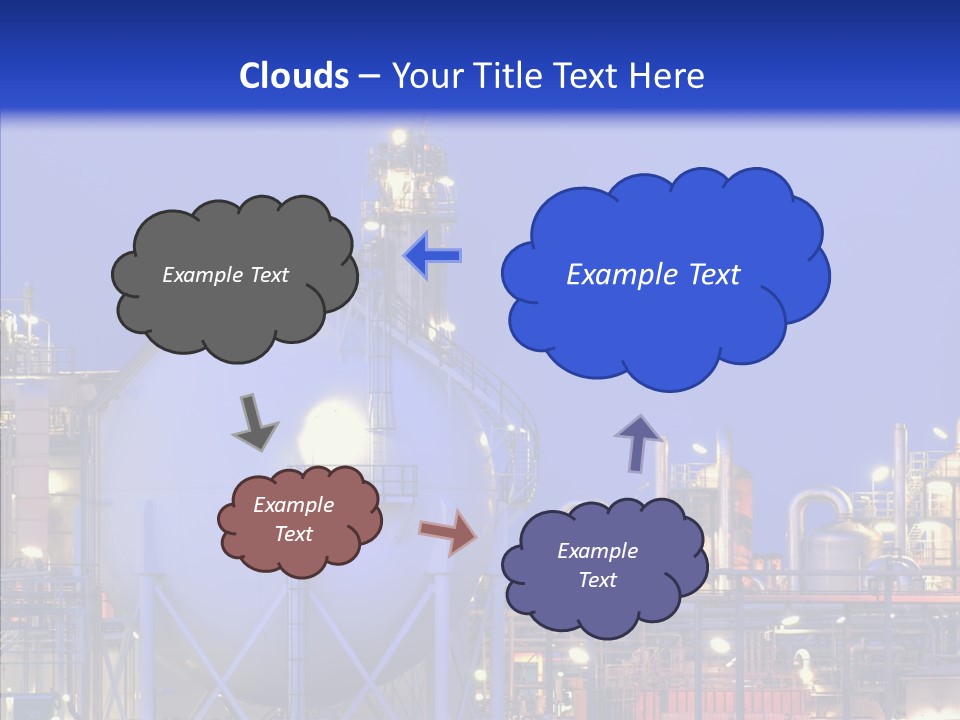 Flowing Factory Global PowerPoint Template