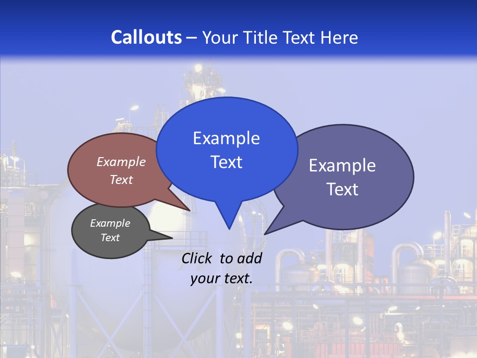 Flowing Factory Global PowerPoint Template