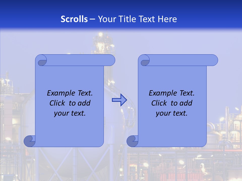 Flowing Factory Global PowerPoint Template