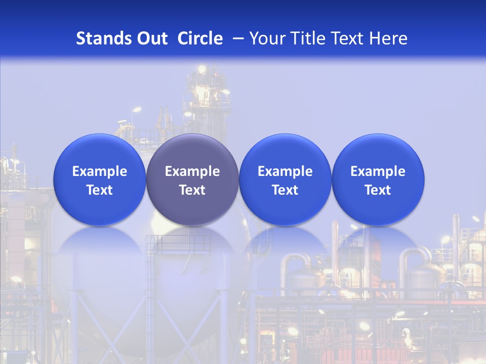 Flowing Factory Global PowerPoint Template