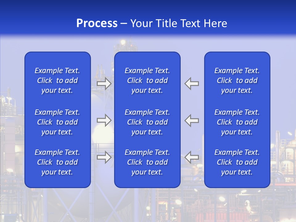 Flowing Factory Global PowerPoint Template