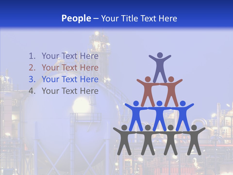 Flowing Factory Global PowerPoint Template