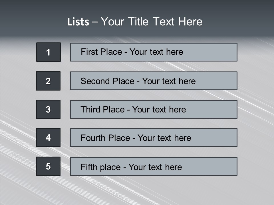 White Abstract Shadow PowerPoint Template