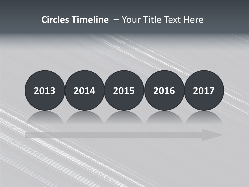 White Abstract Shadow PowerPoint Template