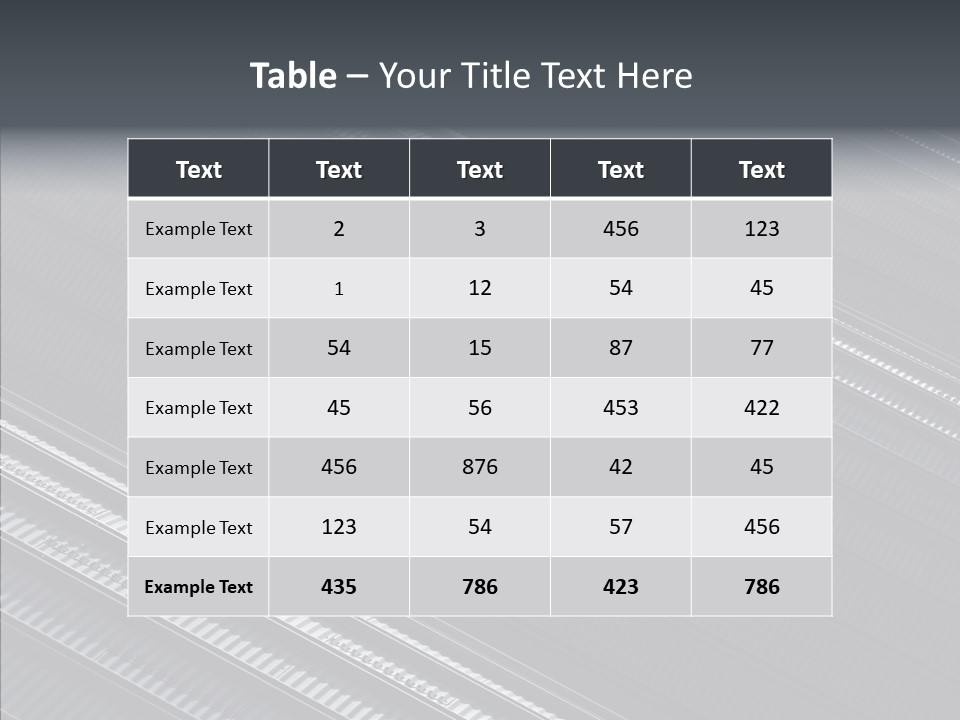 White Abstract Shadow PowerPoint Template