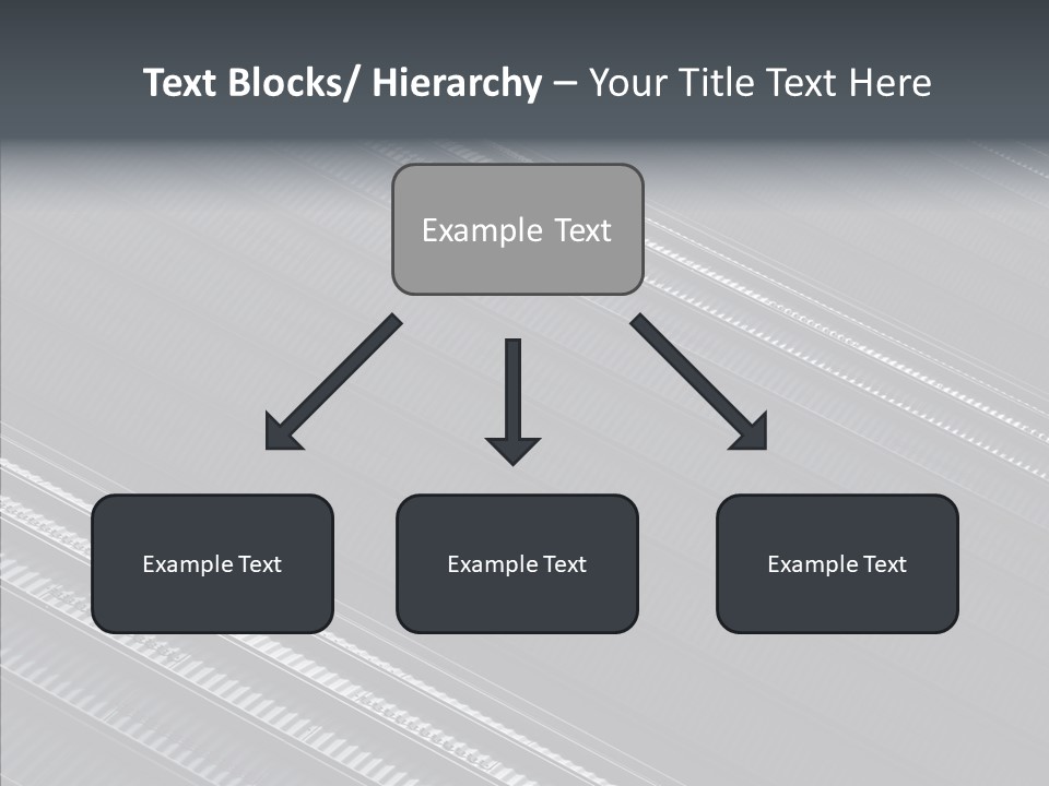 White Abstract Shadow PowerPoint Template