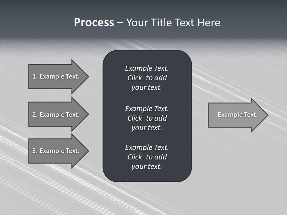 White Abstract Shadow PowerPoint Template