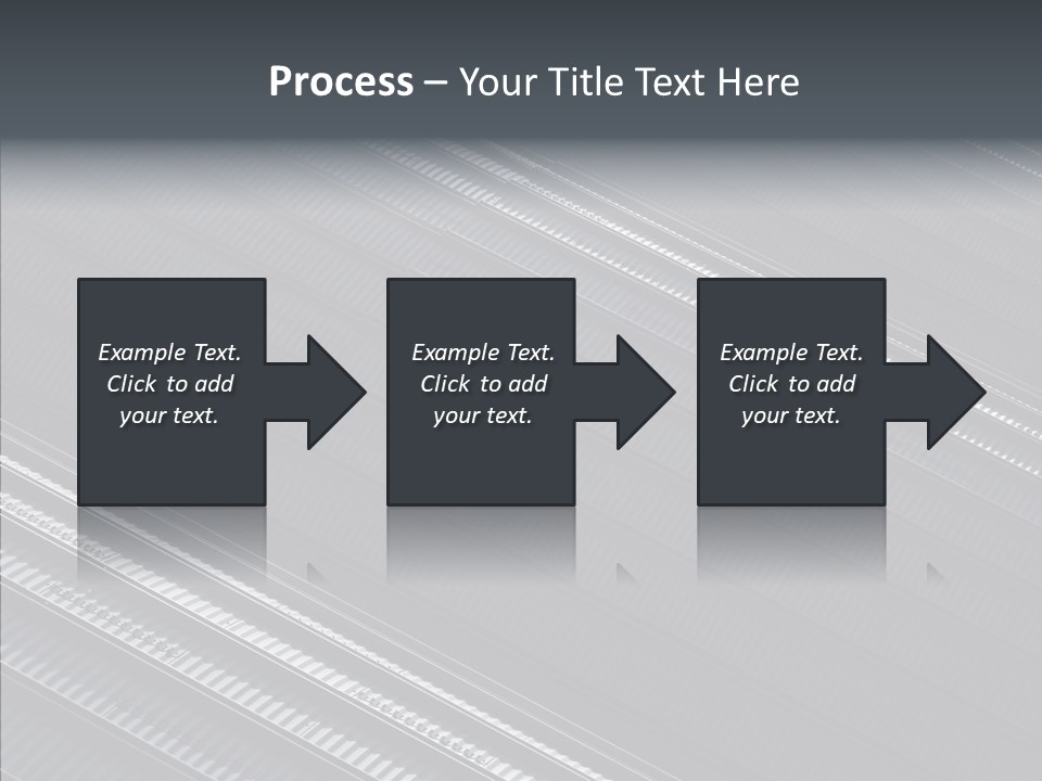 White Abstract Shadow PowerPoint Template