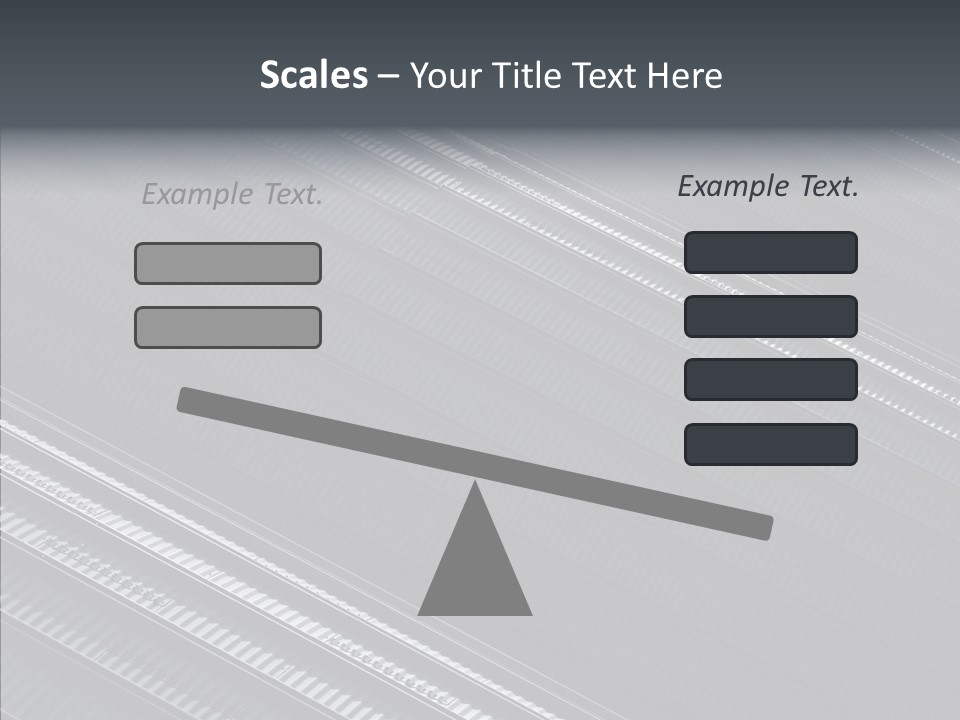 White Abstract Shadow PowerPoint Template